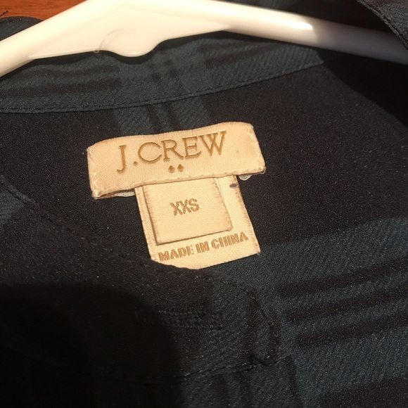 Sold J. Crew plaid blouse - Picture 3 of 4